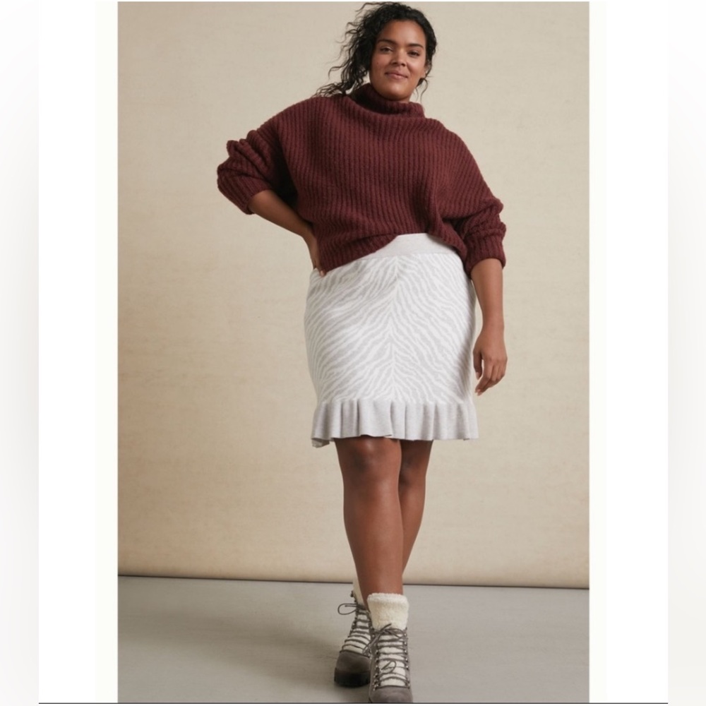 Anthropologie | NWT! Dolan Left Coast Zabra Skirt - Picture 1 of 8